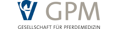 Logo der Gesellschaft für Pferdemedizin (GPM).